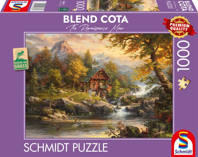Schmidt - Summer House - 1000 Piece Jigsaw Puzzle