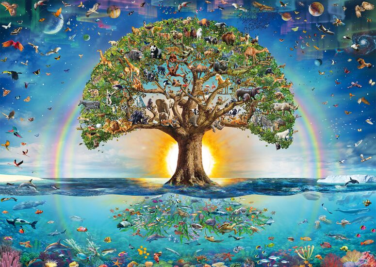 Schmidt - The Magical Tree of Life - 1000 Piece Jigsaw Puzzle