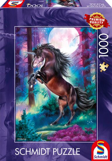 Schmidt - Unicorn in Full Moon - 1000 Piece Jigsaw Puzzle