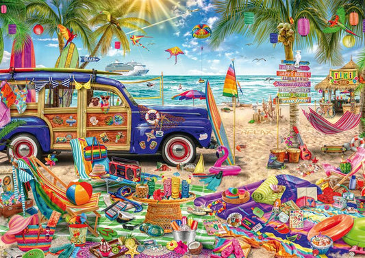 Schmidt - A Sunny Break at the Seaside - 1000 Piece Jigsaw Puzzle