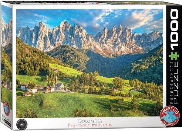 Eurographics - Dolomites Mountains Alto Adige - 1000 Piece Jigsaw Puzzle