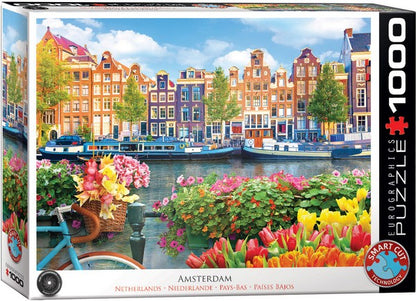 Eurographics - Amsterdam Netherlands - 1000 Piece Jigsaw Puzzle