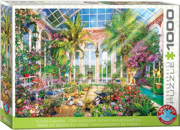 Eurographics - Glass Garden Summer Conservatory - 1000 Piece Jigsaw Puzzle
