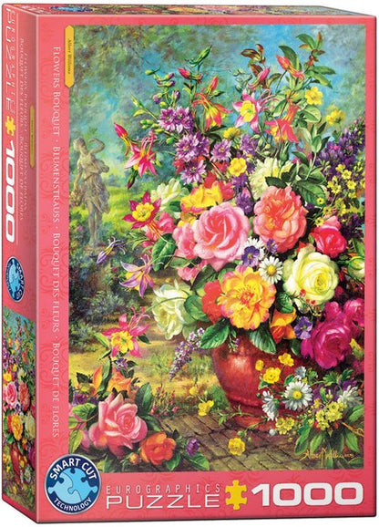 Eurographics - Flower Bouquet - 1000 Piece Jigsaw Puzzle