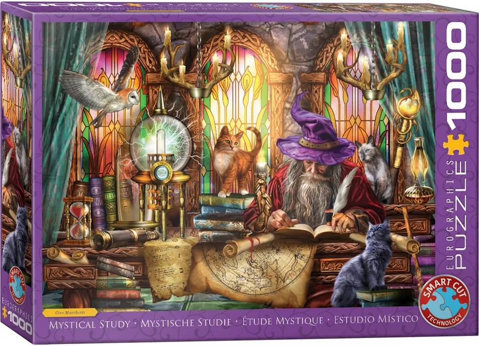 Eurographics - Mystical Study - 1000 Piece Jigsaw Puzzle