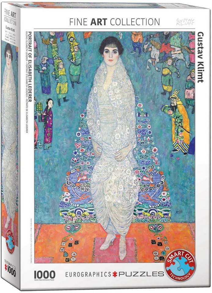 Eurographics - Klimt - Elisabeth Lederer - 1000 Piece Jigsaw Puzzle