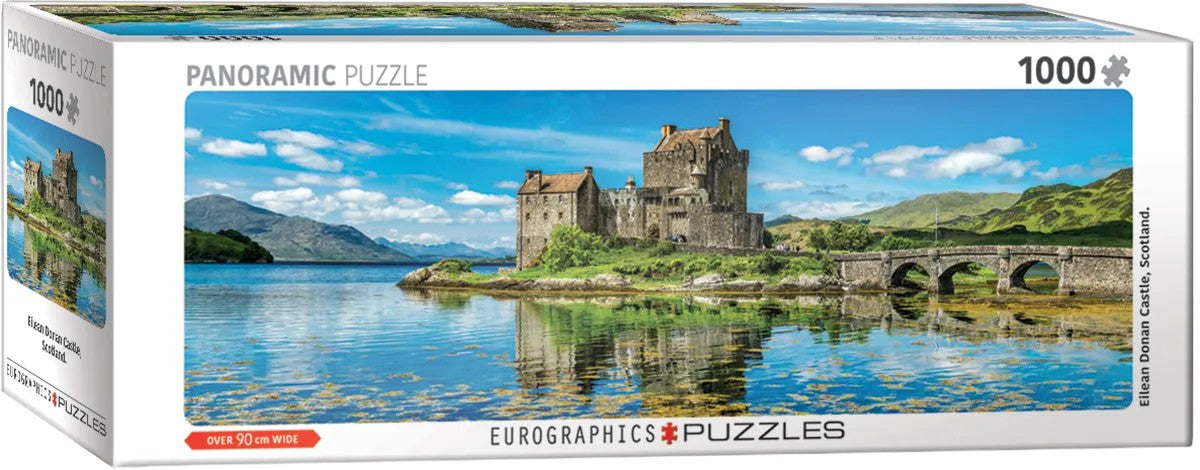 Eurographics - Eilean Donan Castle - 1000 Piece Panoramic Jigsaw Puzzle
