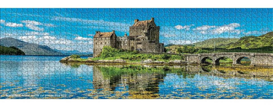 Eurographics - Eilean Donan Castle - 1000 Piece Panoramic Jigsaw Puzzle