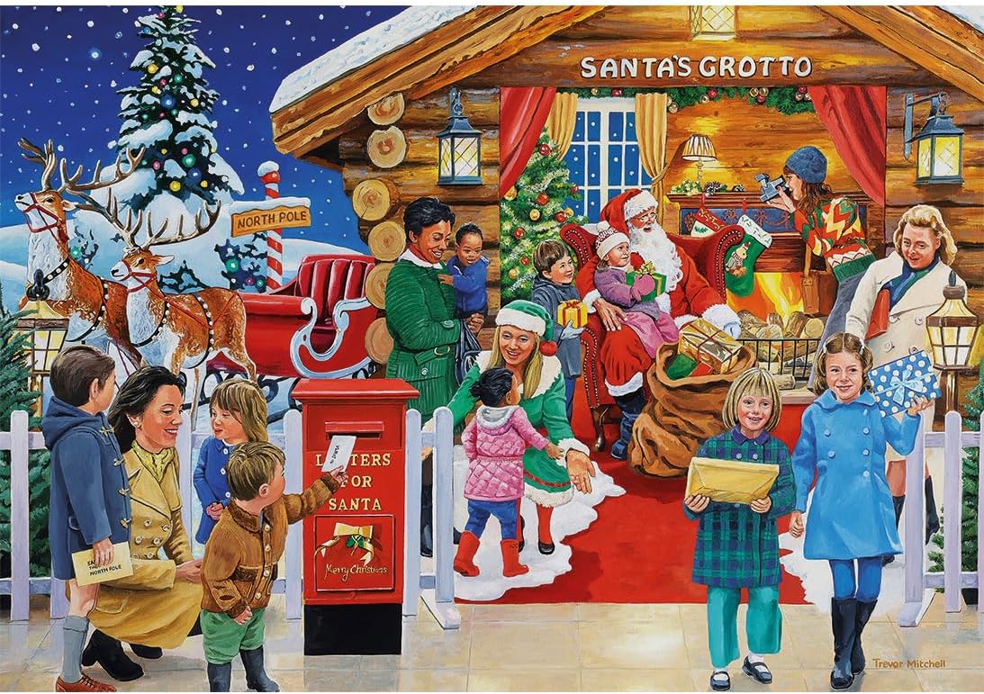 Gibsons - A Christmas to Remember - 4 x 500 Piece Jigsaw Puzzle