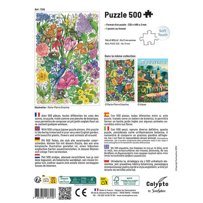 Calypto - Fleurs de Printemps - Spring Flowers - 500 Piece Jigsaw Puzzle