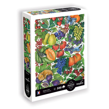 Calypto - Fruits d'Ete - Summer Fruits - 500 Piece Jigsaw Puzzle