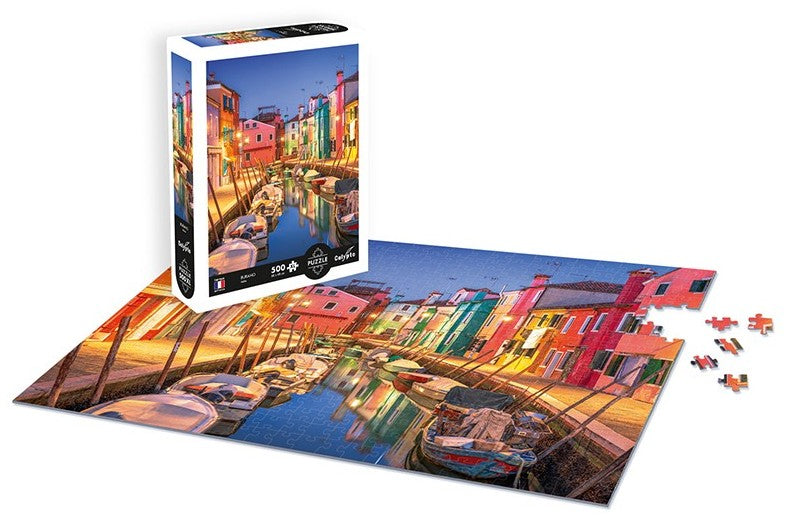 Calypto - Burano Italy - 500XL Piece Jigsaw Puzzle