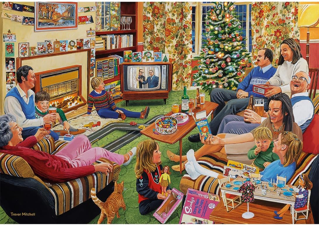 Gibsons - A Christmas to Remember - 4 x 500 Piece Jigsaw Puzzle