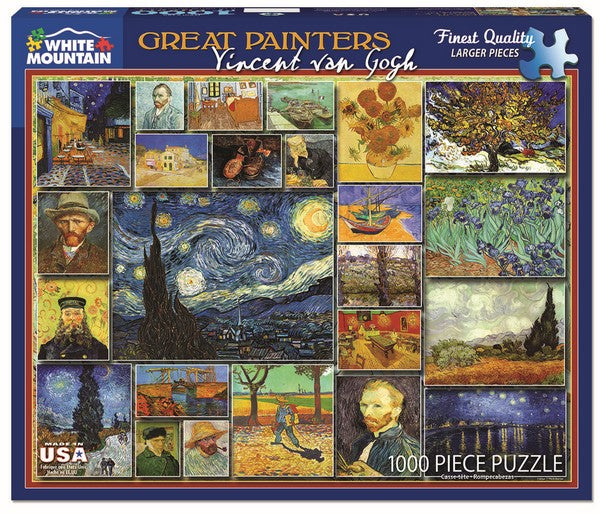 White Mountain - Van Gogh - 1000 Piece Jigsaw Puzzle