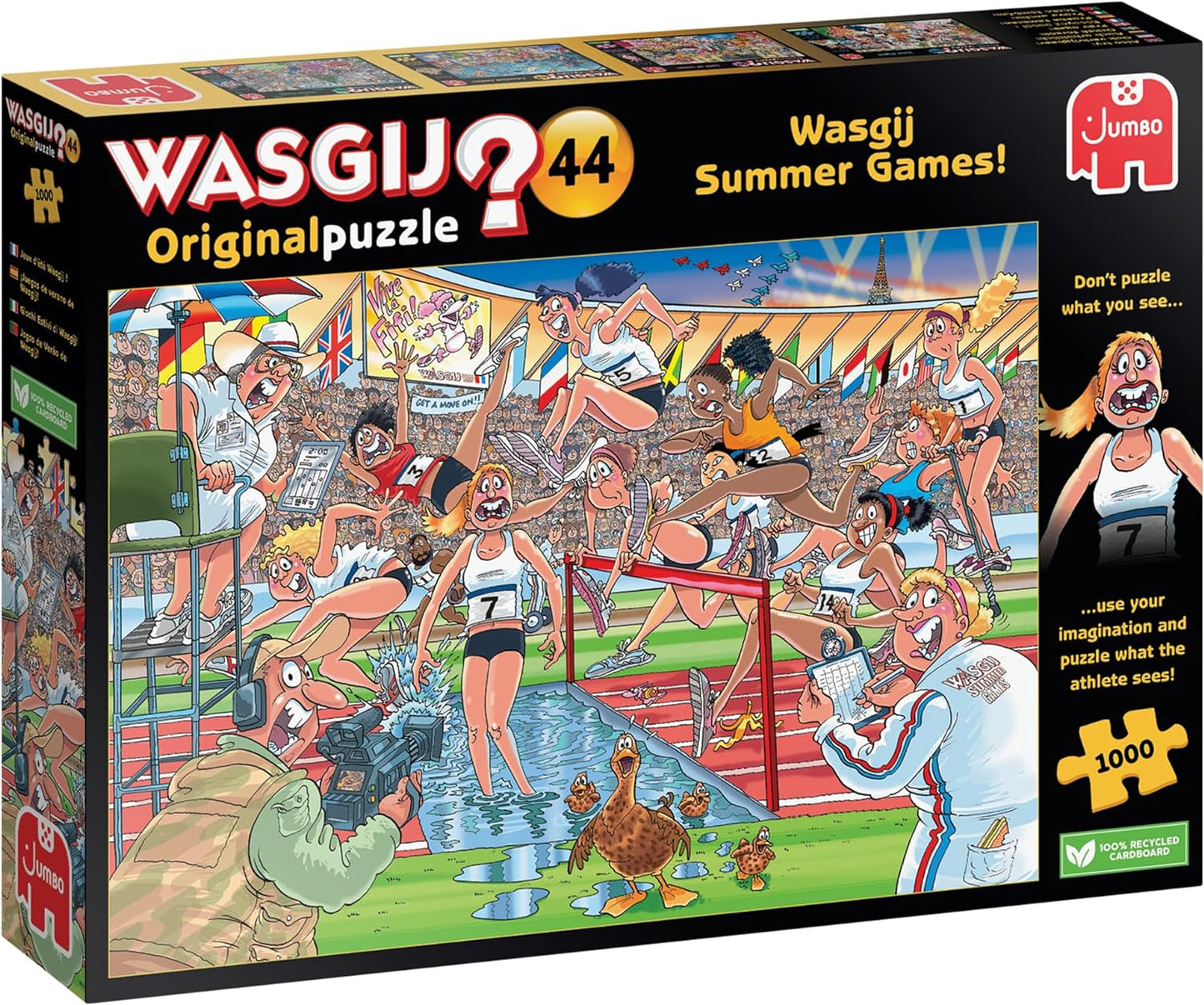 Wasgij - Original 44 Summer Games! - 1000 Piece Jigsaw Puzzle