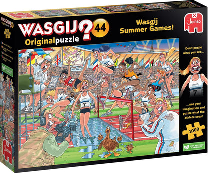 Wasgij - Original 44 Summer Games! - 1000 Piece Jigsaw Puzzle