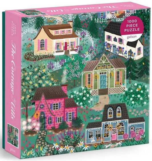 Galison - The Cottage Hills - 1000 Piece Jigsaw Puzzle