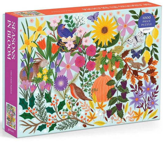 Galison - Seasons in Bloom - 1000 Piece Jigsaw Puzzle