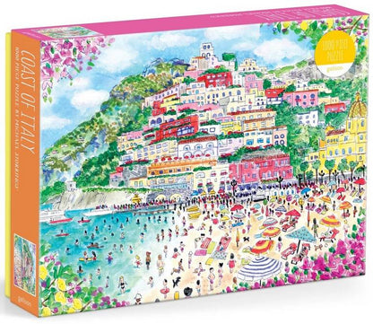 Galison - Michael Storrings - Coast of Italy - 1000 Piece Jigsaw Puzzle