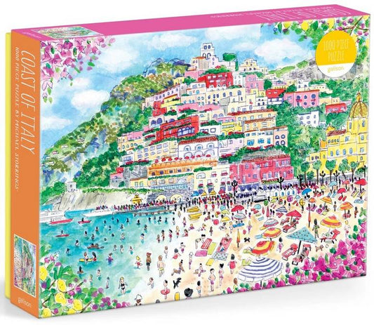 Galison - Michael Storrings - Coast of Italy - 1000 Piece Jigsaw Puzzle