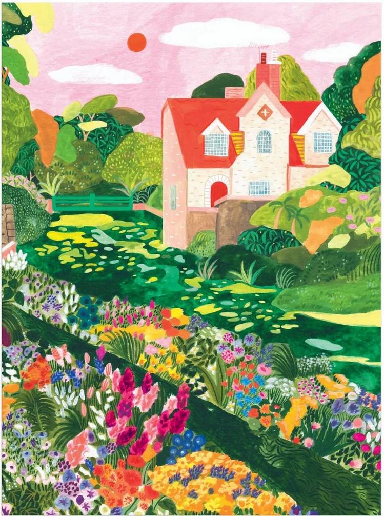 Galison - Blooming Meadow - 1000 Piece Jigsaw Puzzle