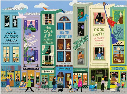 Galison - Main Street Books - 1000 Piece Jigsaw Puzzle