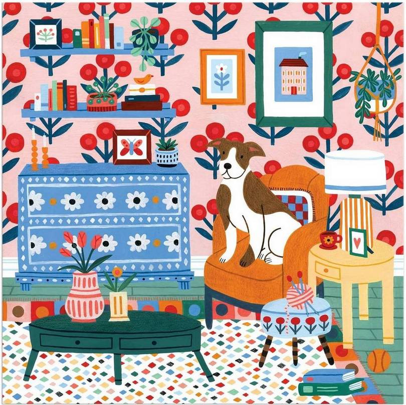 Galison - Pattern & Petal - 500 Piece Jigsaw Puzzle