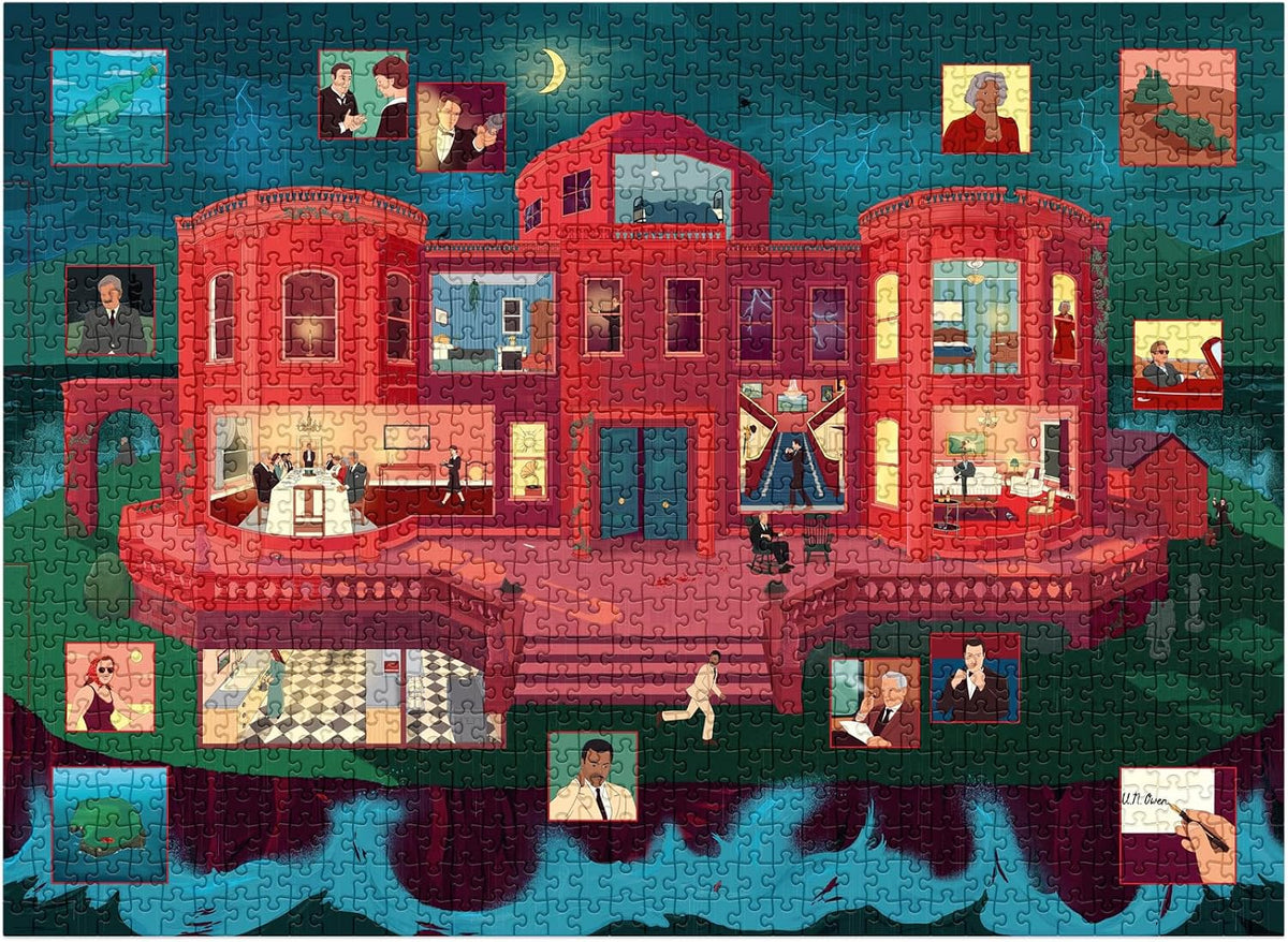 Laurence King - The World of Agatha Christie - And Then There Were None - 1000 Piece Jigsaw Puzzle