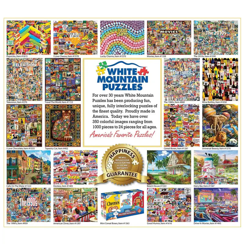 White Mountain - Potting Shed - 1000 Piece Jigsaw Puzzle