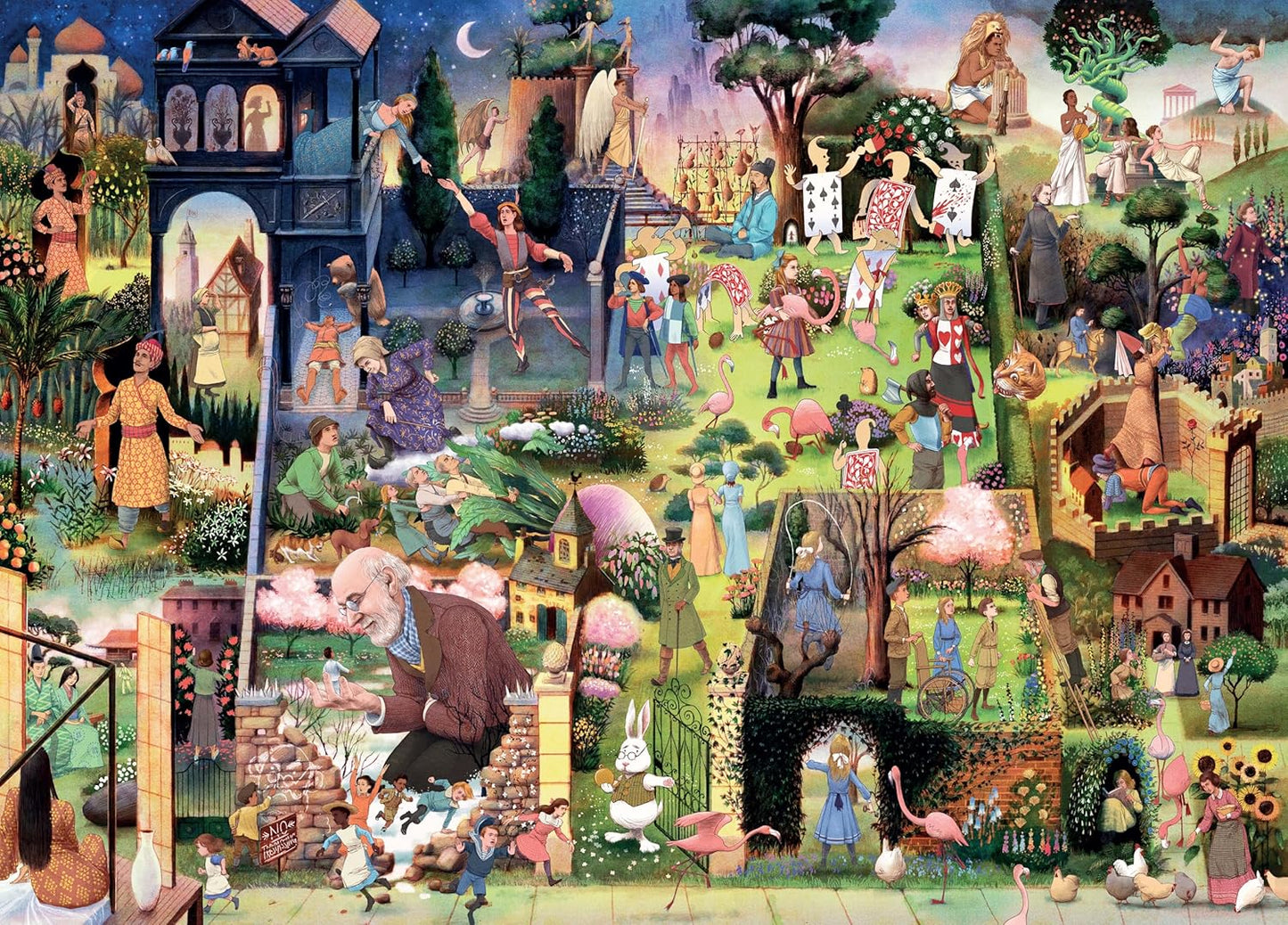 Laurence King - A Book Lovers Garden - 1000 PIece Jigsaw Puzzle