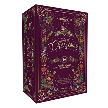 Gibsons - The Art File Tales of Christmas Advent Calendar - Jigsaw Puzzle