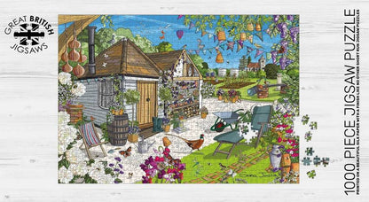 Emma Joustra - The Sussex Garden - 1000 Piece Jigsaw Puzzle