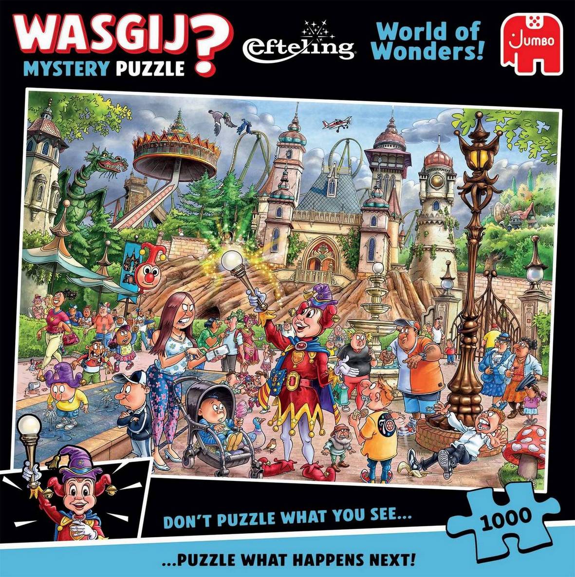 Wasgij - Mystery Efteling World of Wonders! - 1000 Piece Jigsaw Puzzle