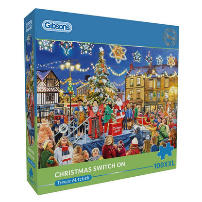 Gibsons - Christmas Switch On - 100XXL Piece Jigsaw Puzzle