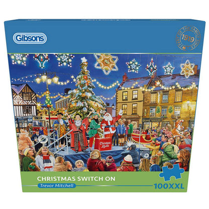 Gibsons - Christmas Switch On - 100XXL Piece Jigsaw Puzzle