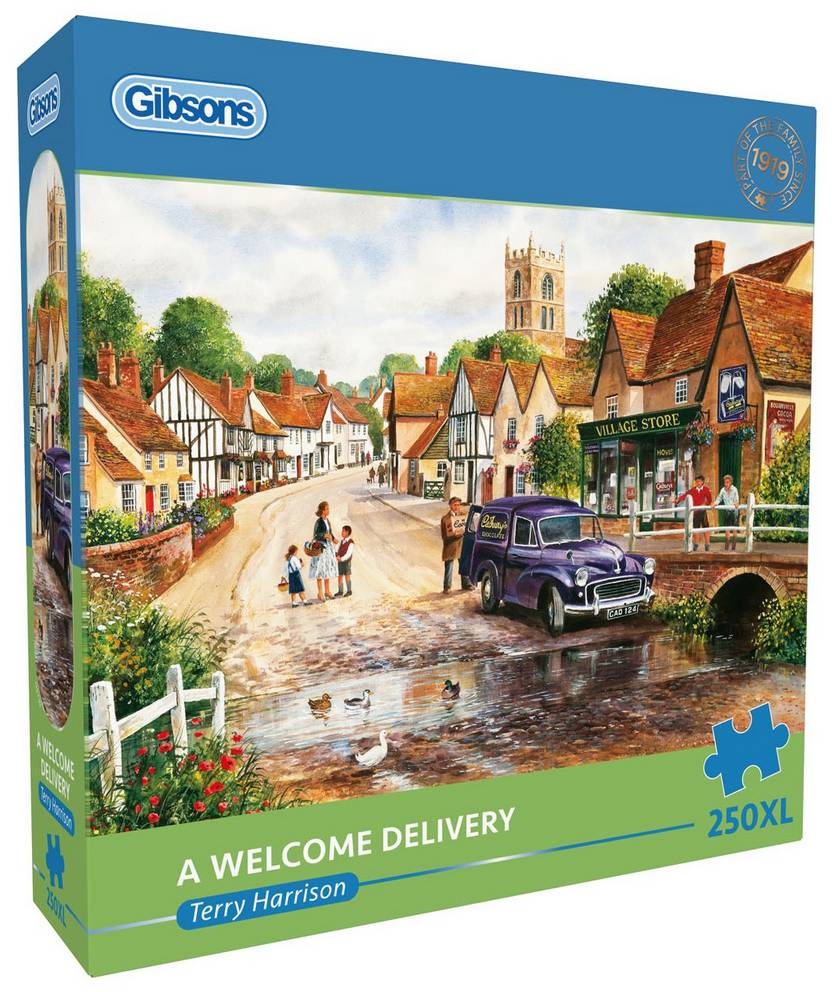 Gibsons - A Welcome Delivery - 250XL Piece Jigsaw Puzzle