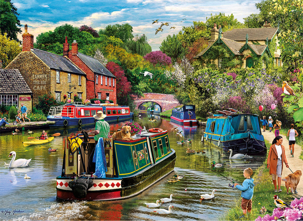 Gibsons - River Retreat - 1000 Piece Jigsaw Puzzle