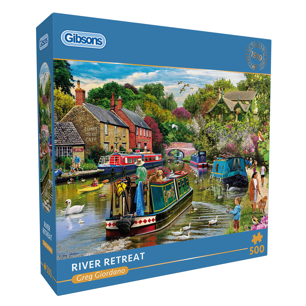 Gibsons - River Retreat - 500 Piece Jigsaw Puzzle