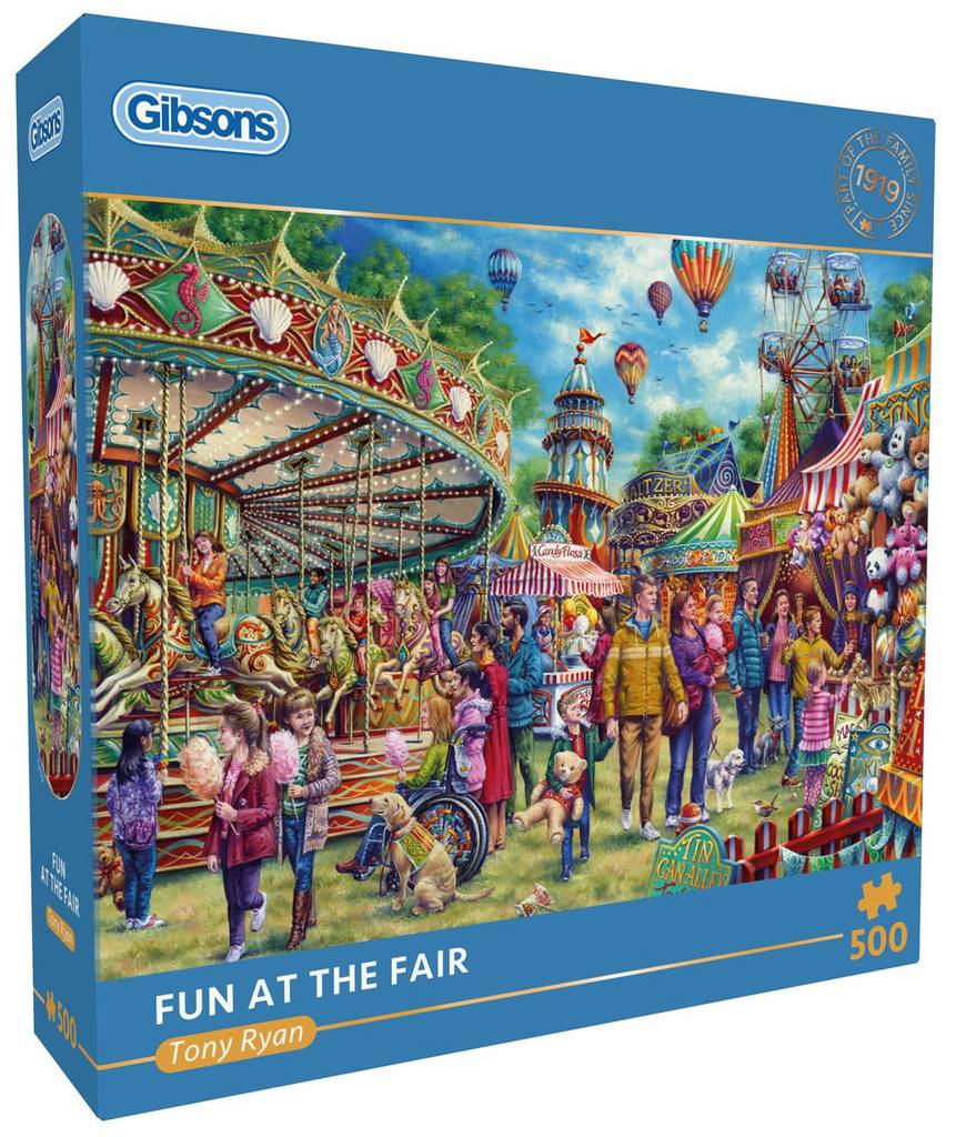 Gibsons - Fun at the Fair - 500 Piece Jigsaw Puzzle
