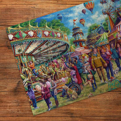 Gibsons - Fun at the Fair - 500 Piece Jigsaw Puzzle