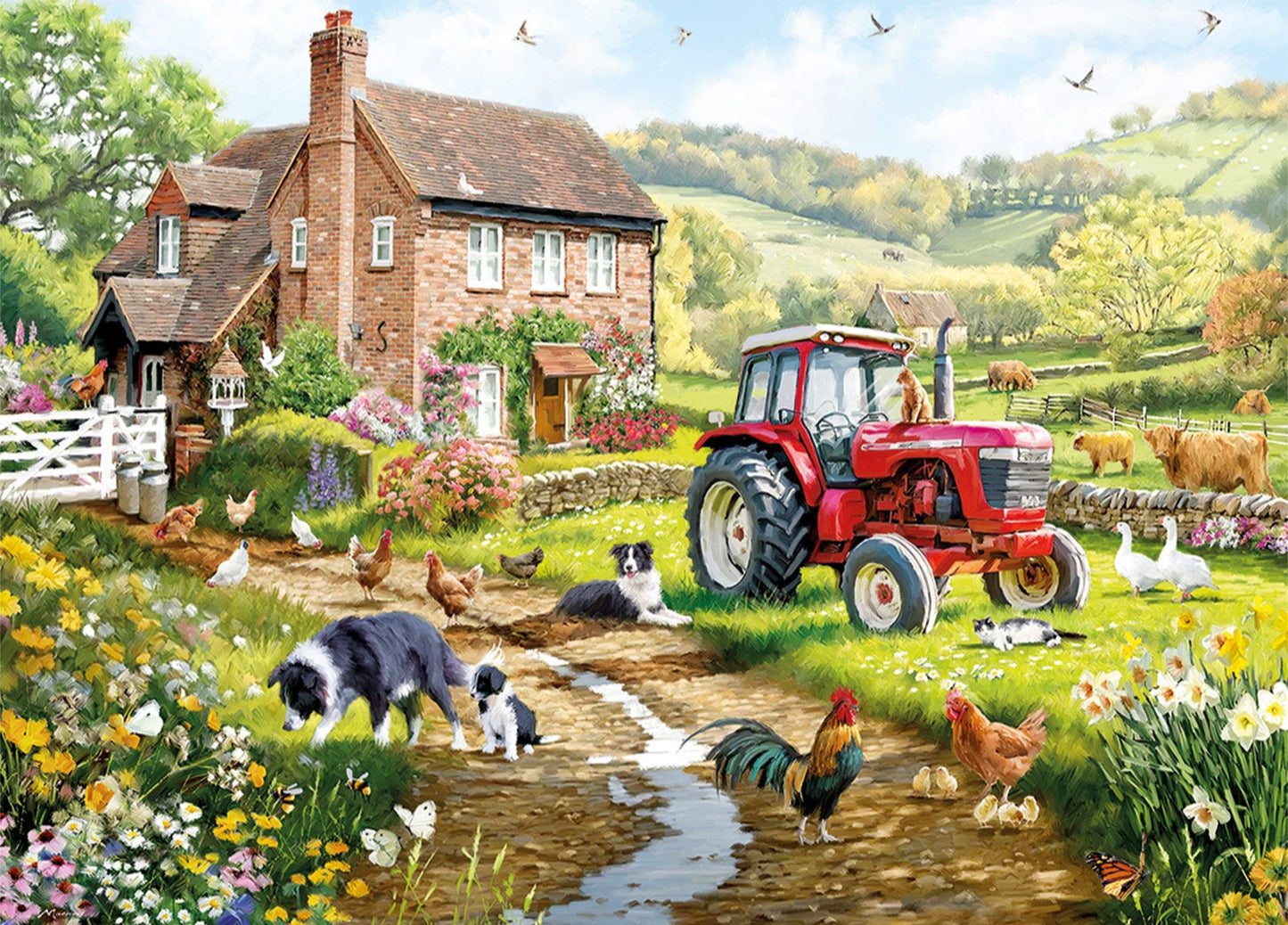 Gibsons - Macneil Farm - 500XL Piece Jigsaw Puzzle
