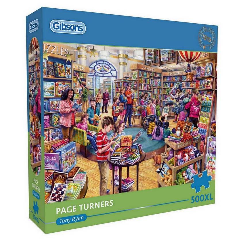 Gibsons - Page Turners - 500XL Piece Jigsaw Puzzle
