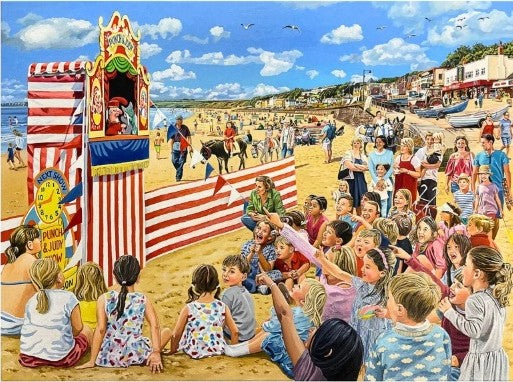 Gibsons - Beside the Seaside - 4 x 500 Piece Jigsaw Puzzle