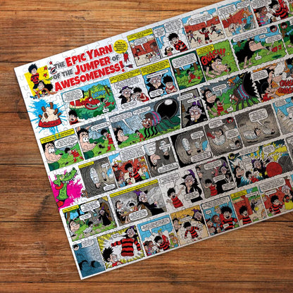 Gibsons - 75 Years of Dennis the Menace - 2 x 500 Piece Jigsaw Puzzle