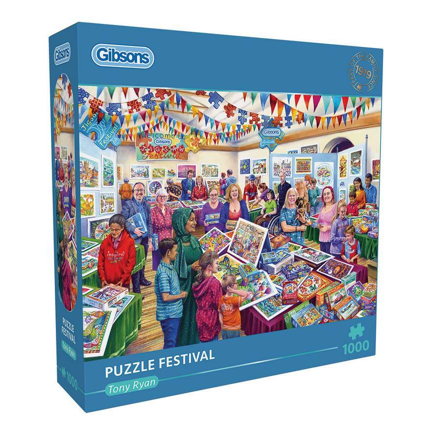 Gibsons - Puzzle Festival - 1000 Piece Jigsaw Puzzle
