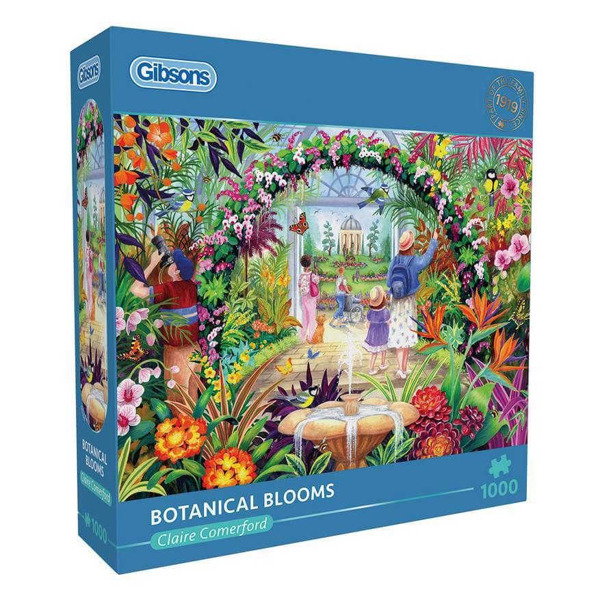 Gibsons - Botanical Blooms - 1000 Piece Jigsaw Puzzle