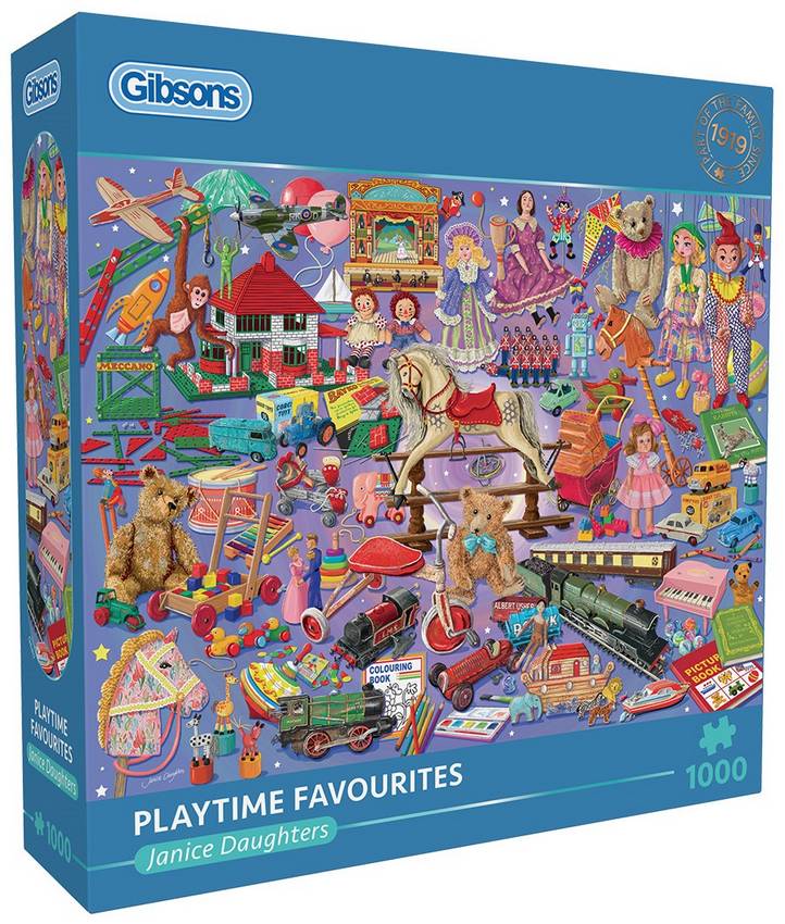 Gibsons - Playtime Favourites - 1000 Piece Jigsaw Puzzle