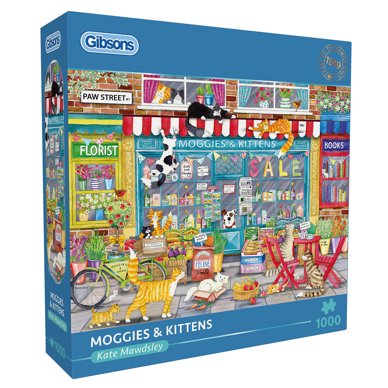 Gibsons - Moggies & Kittens - 1000 Piece Jigsaw Puzzle