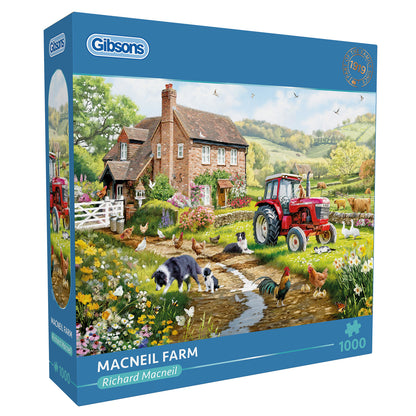 Gibsons - Macneil Farm - 1000 Piece Jigsaw Puzzle