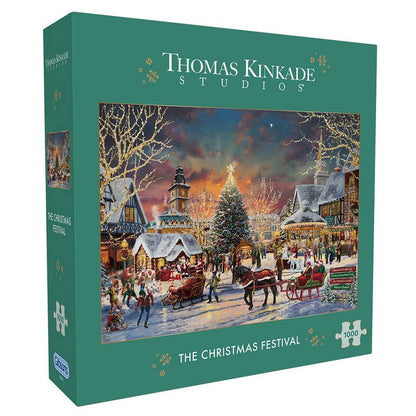 Gibsons - The Christmas Festival - 1000 Piece Jigsaw Puzzle